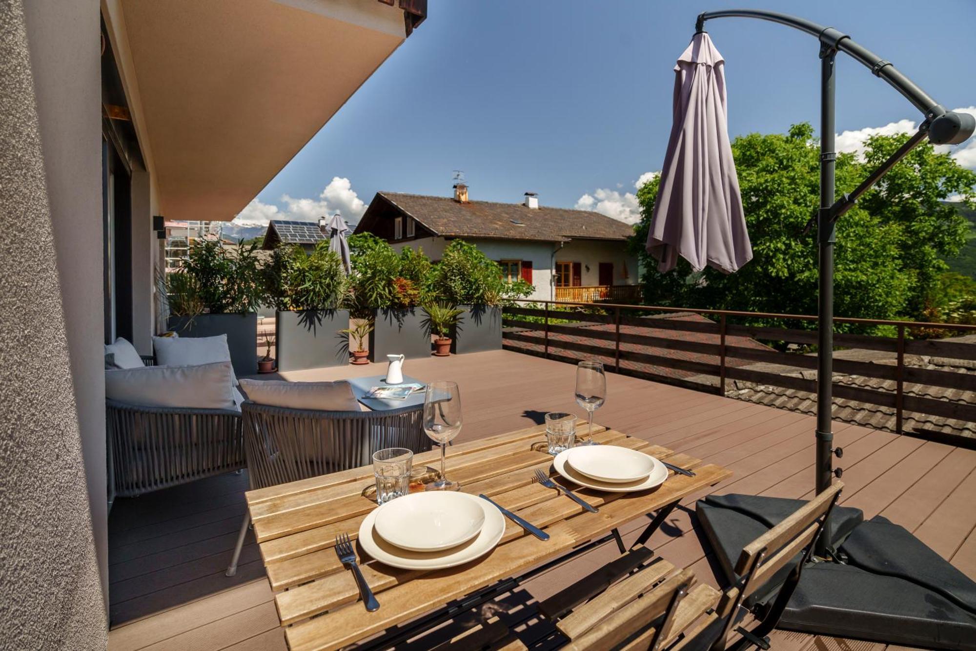 Mountain View Suites Tisens 외부 사진